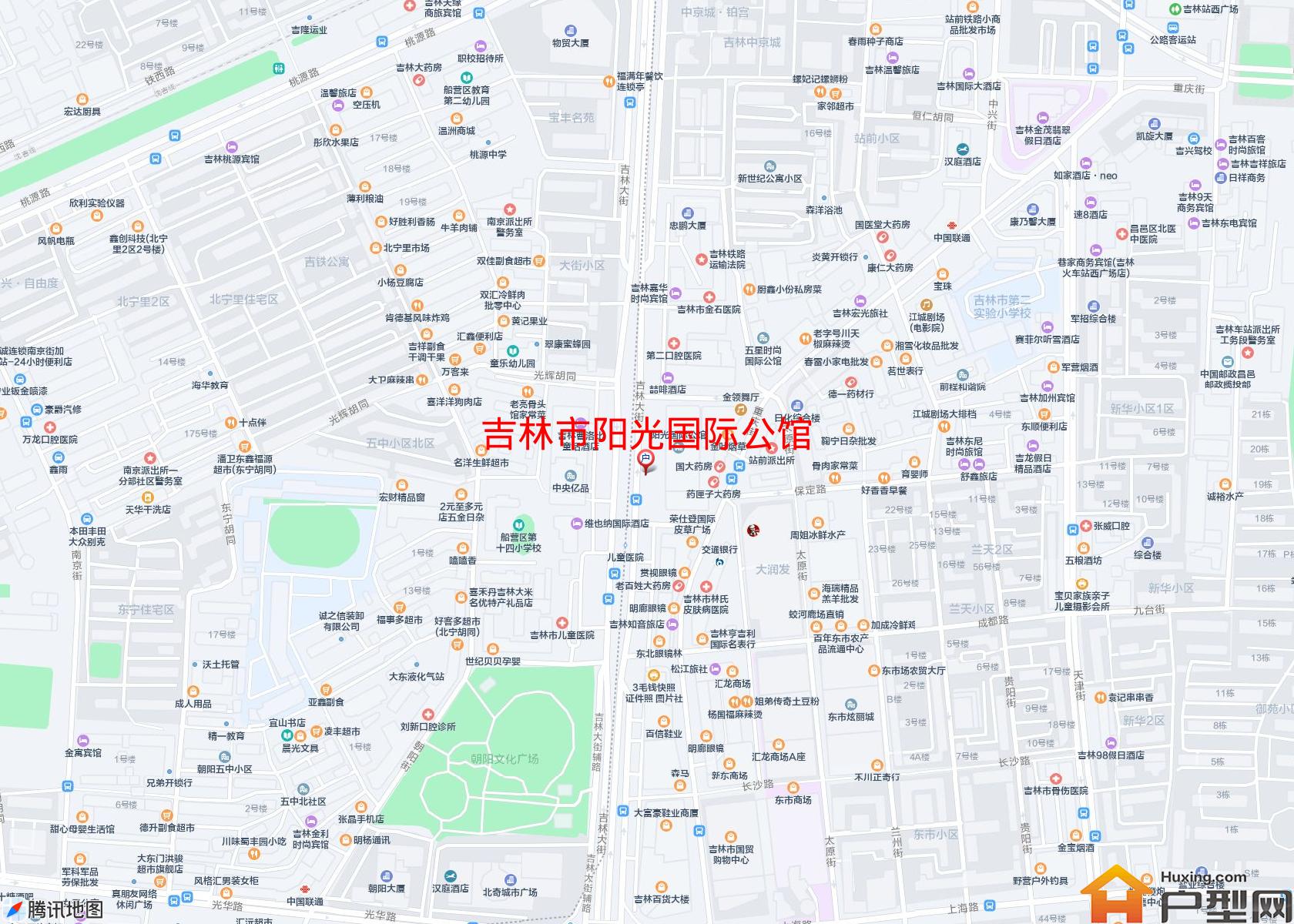阳光国际公馆小区 - 户型网