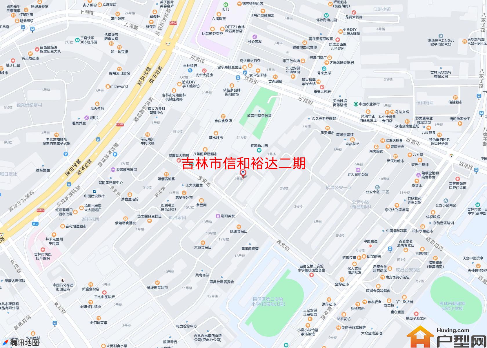 信和裕达二期小区 - 户型网