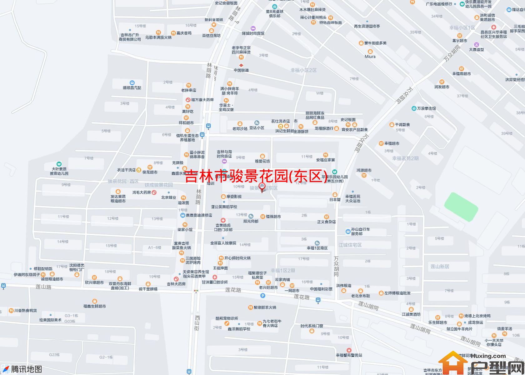 骏景花园(东区)小区 - 户型网
