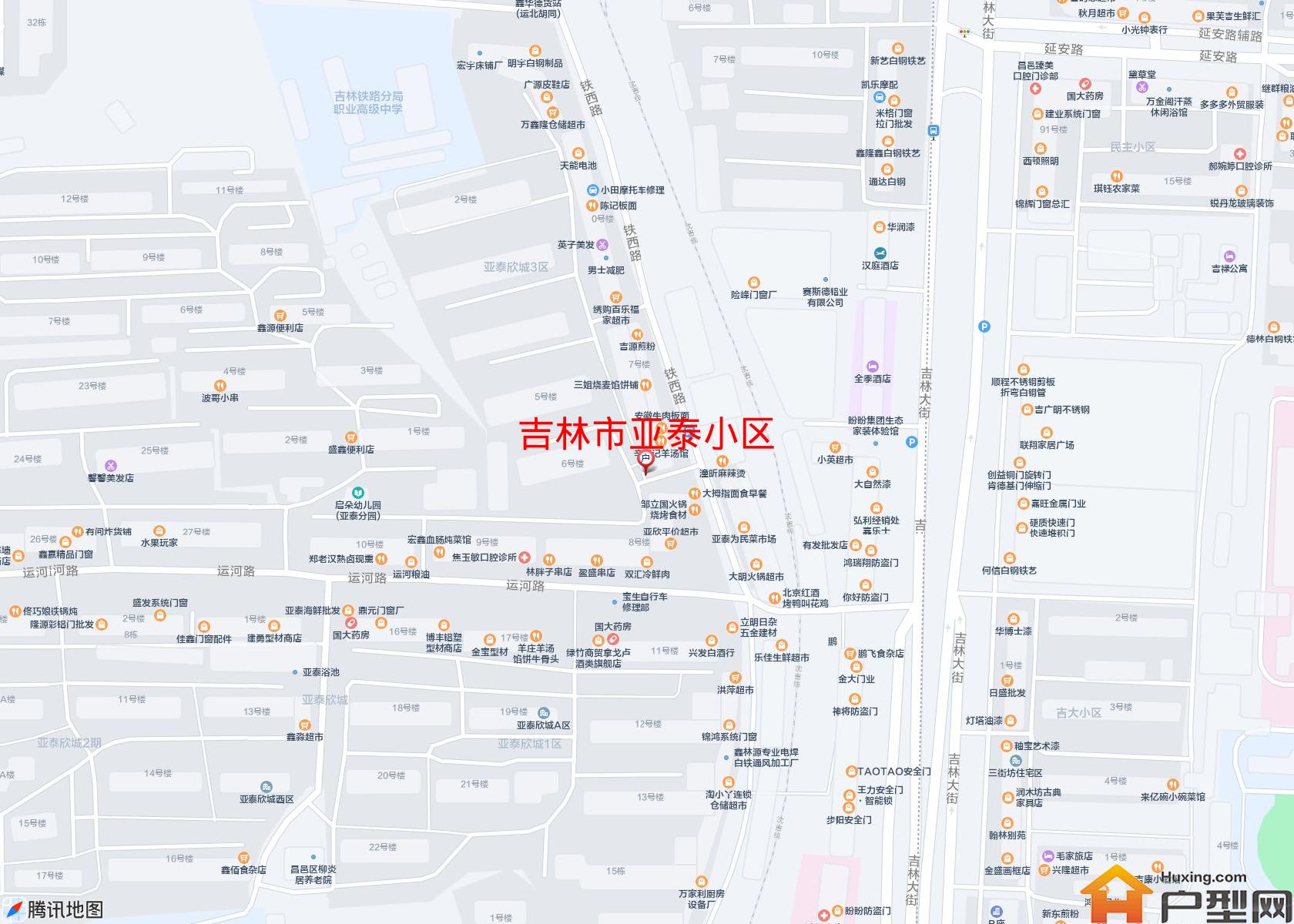 亚泰小区小区 - 户型网