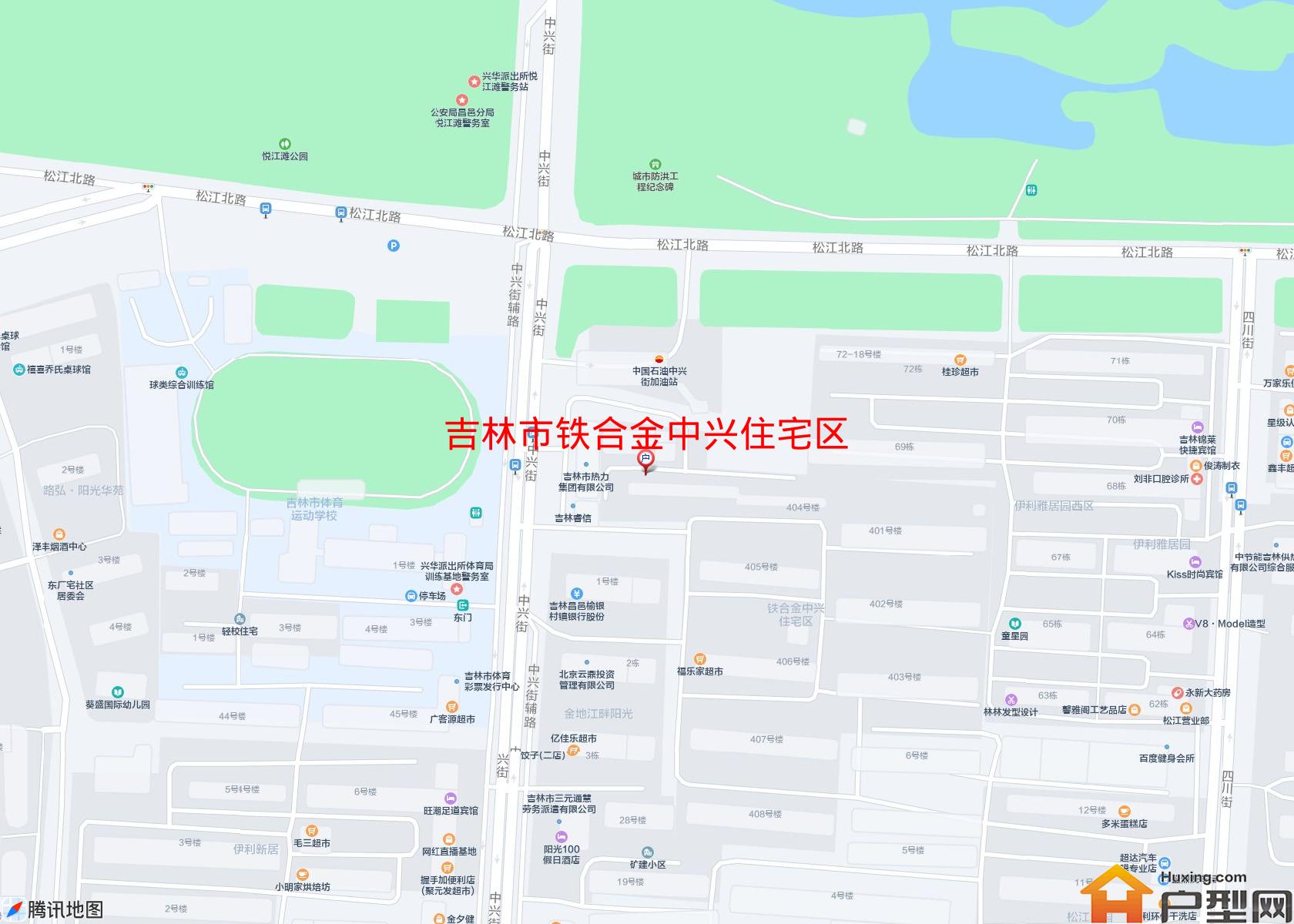 铁合金中兴住宅区小区 - 户型网