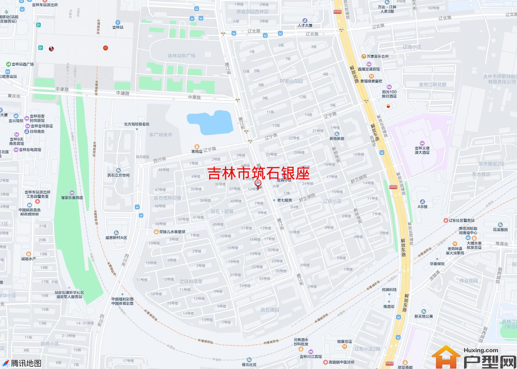 筑石银座小区 - 户型网