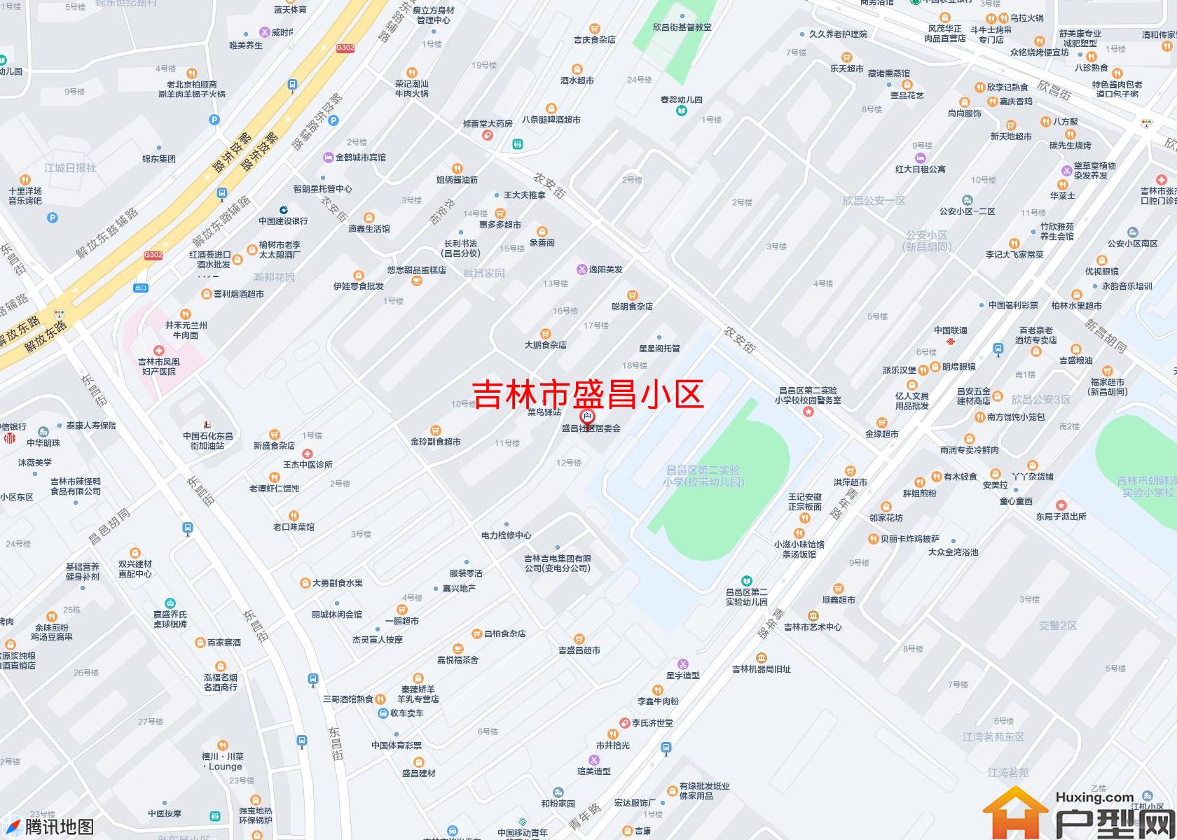 盛昌小区小区 - 户型网