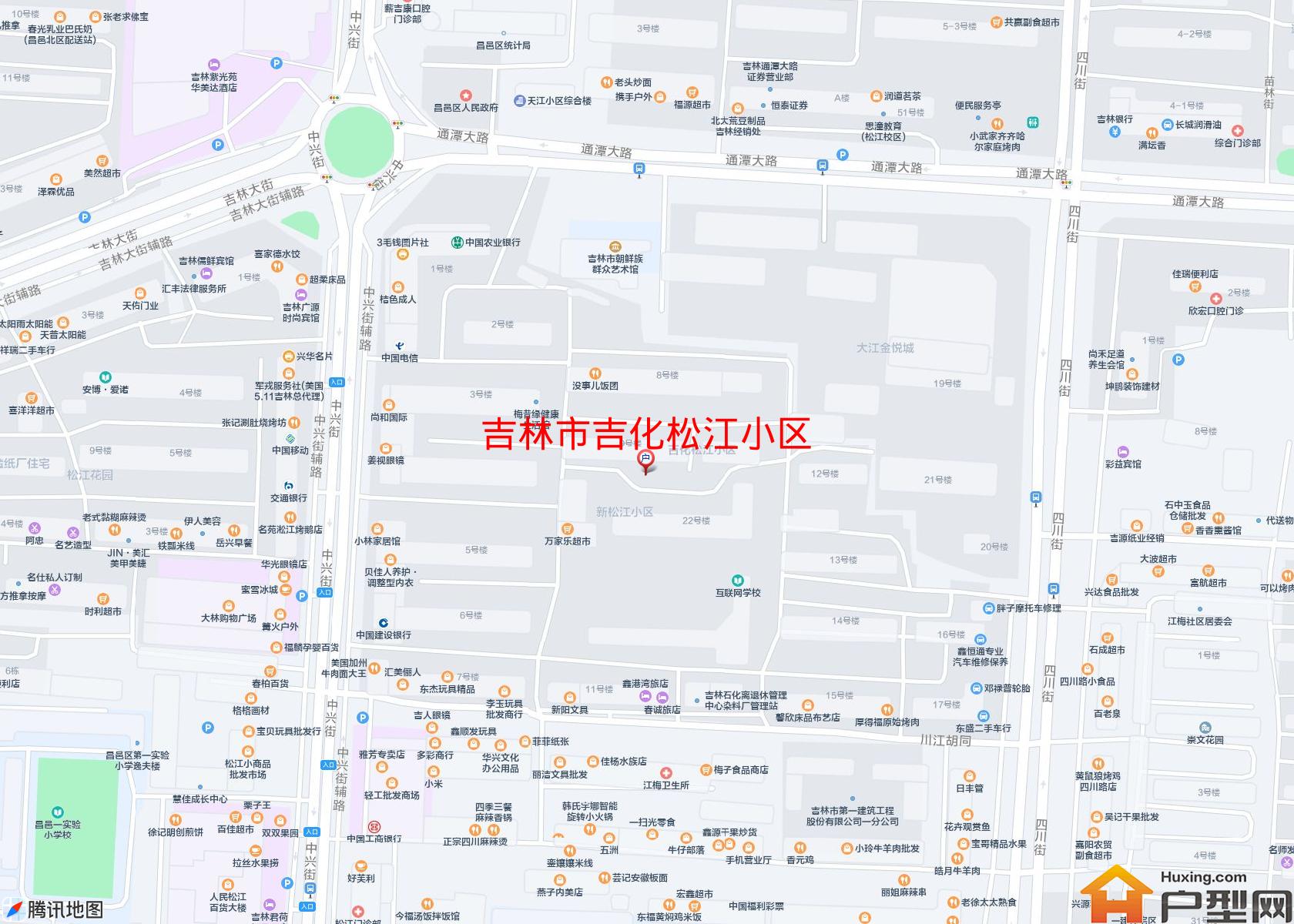 吉化松江小区小区 - 户型网