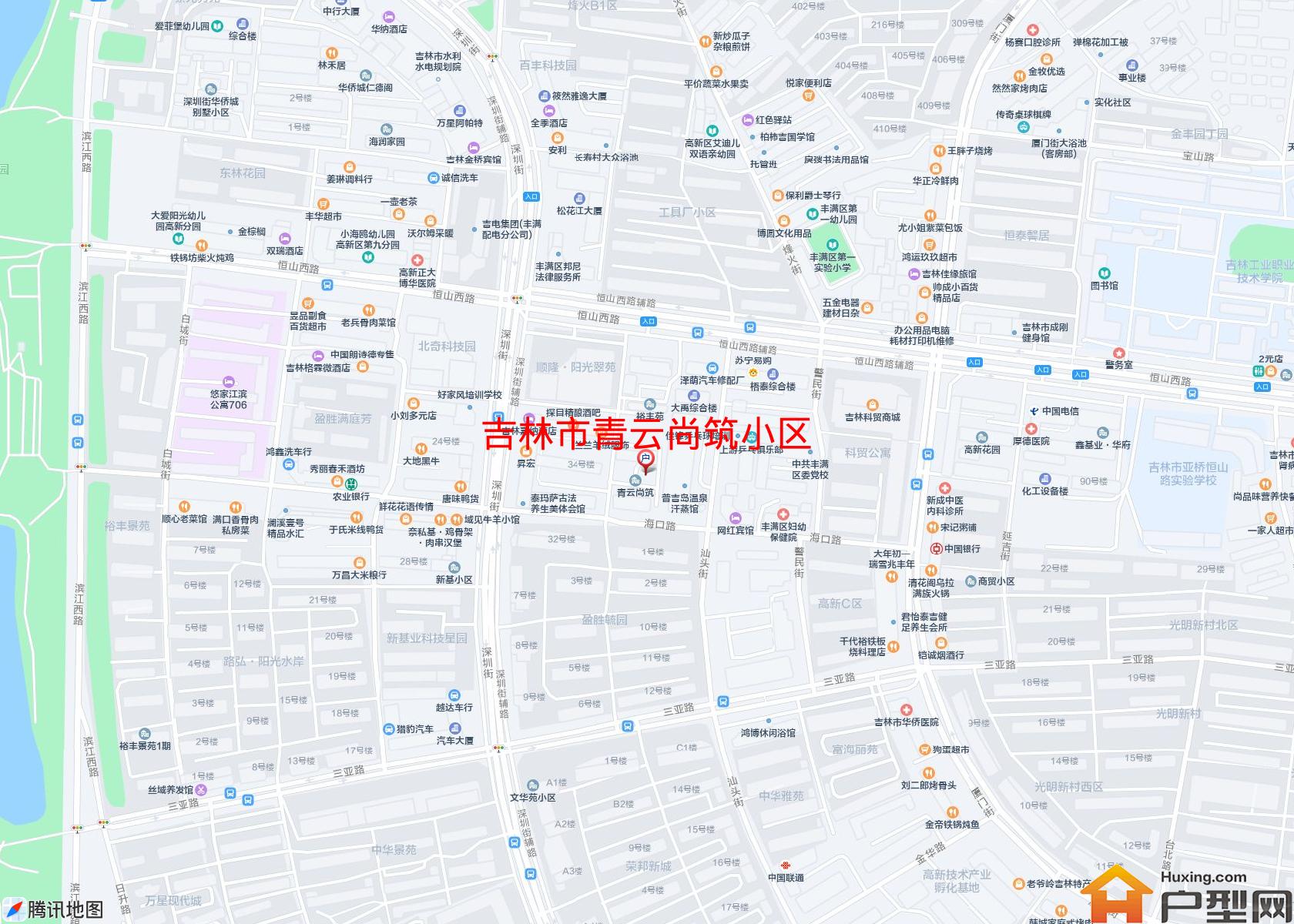 青云尚筑小区小区 - 户型网