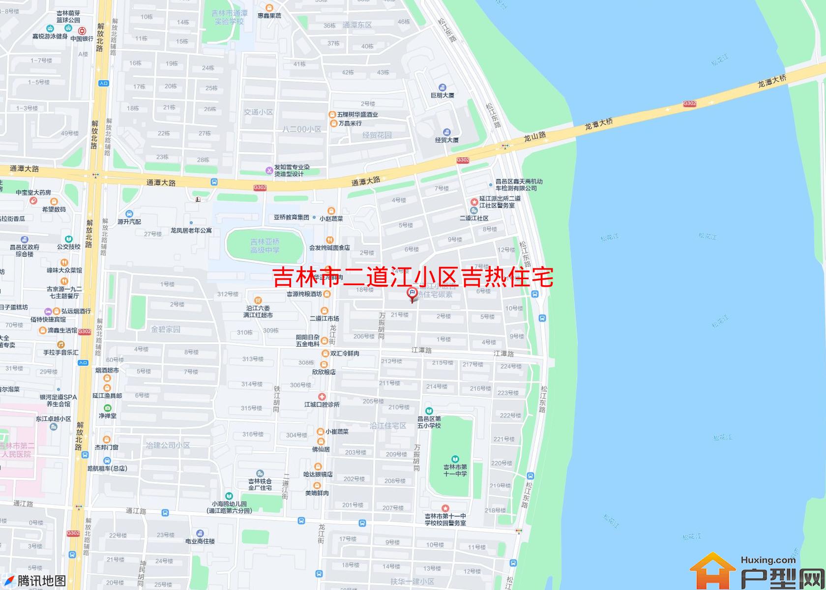 二道江小区吉热住宅小区 - 户型网