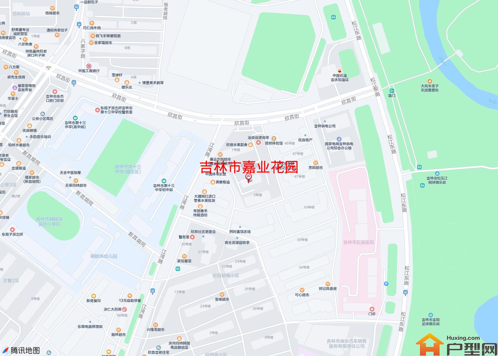 嘉业花园小区 - 户型网