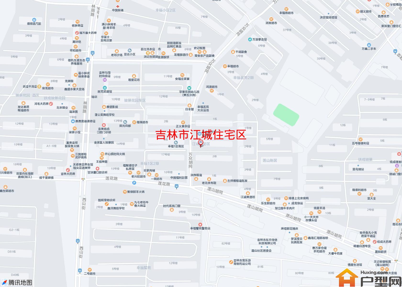 江城住宅区小区 - 户型网