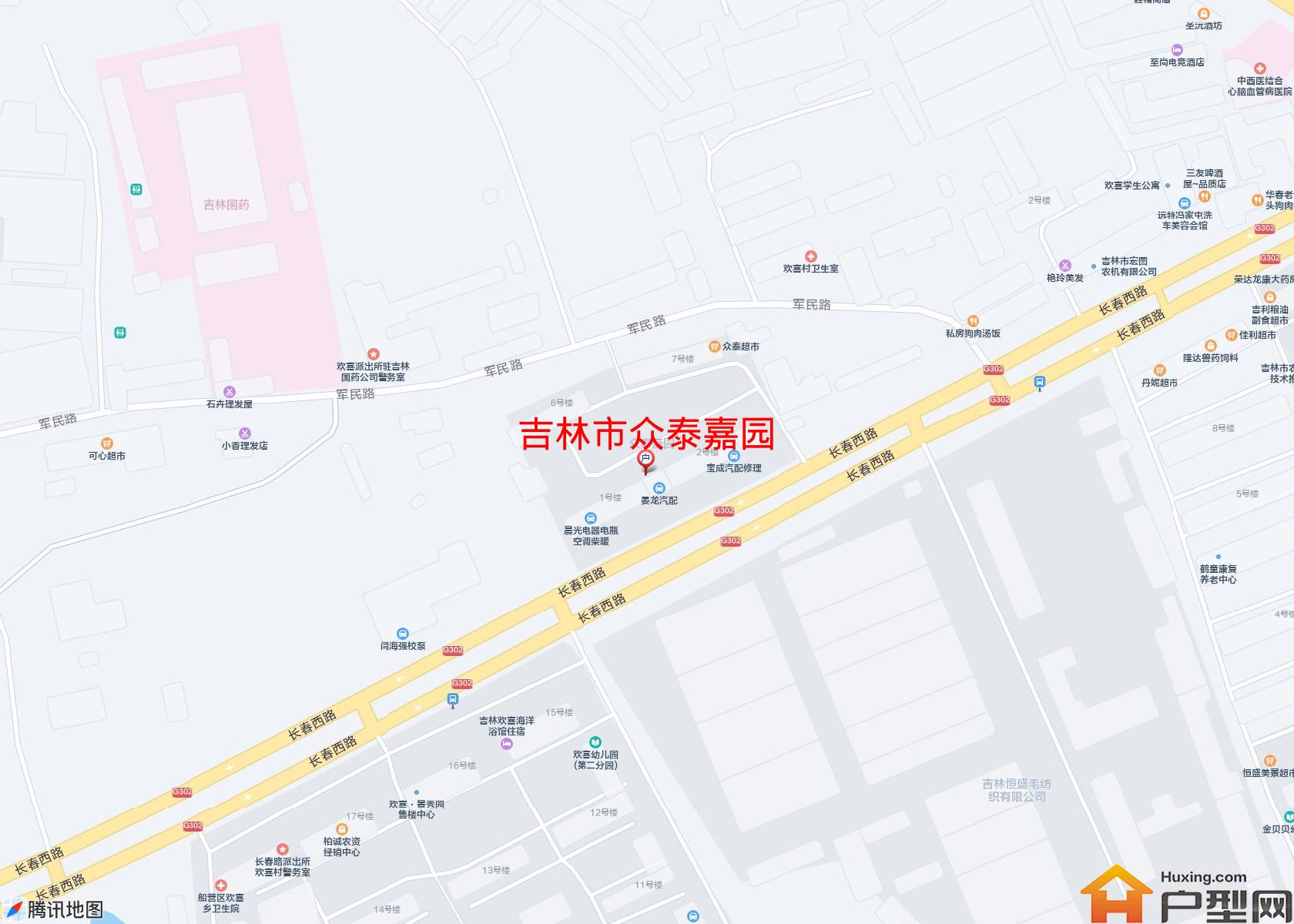 众泰嘉园小区 - 户型网