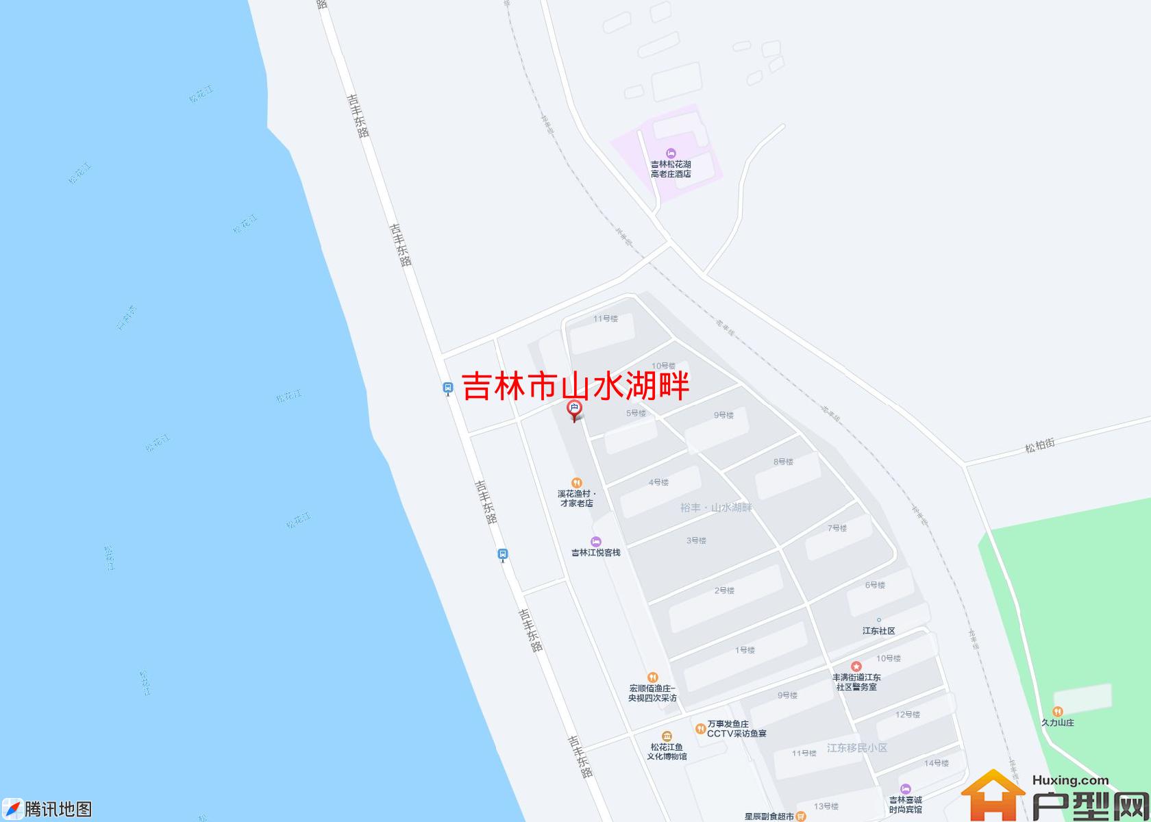 山水湖畔小区 - 户型网