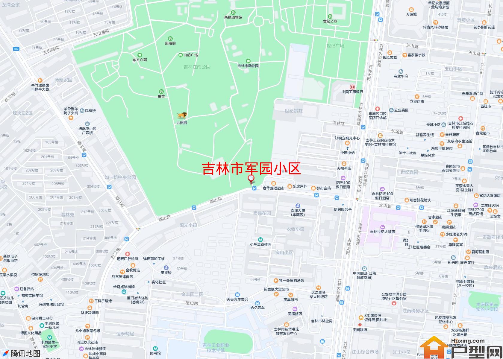 军园小区小区 - 户型网