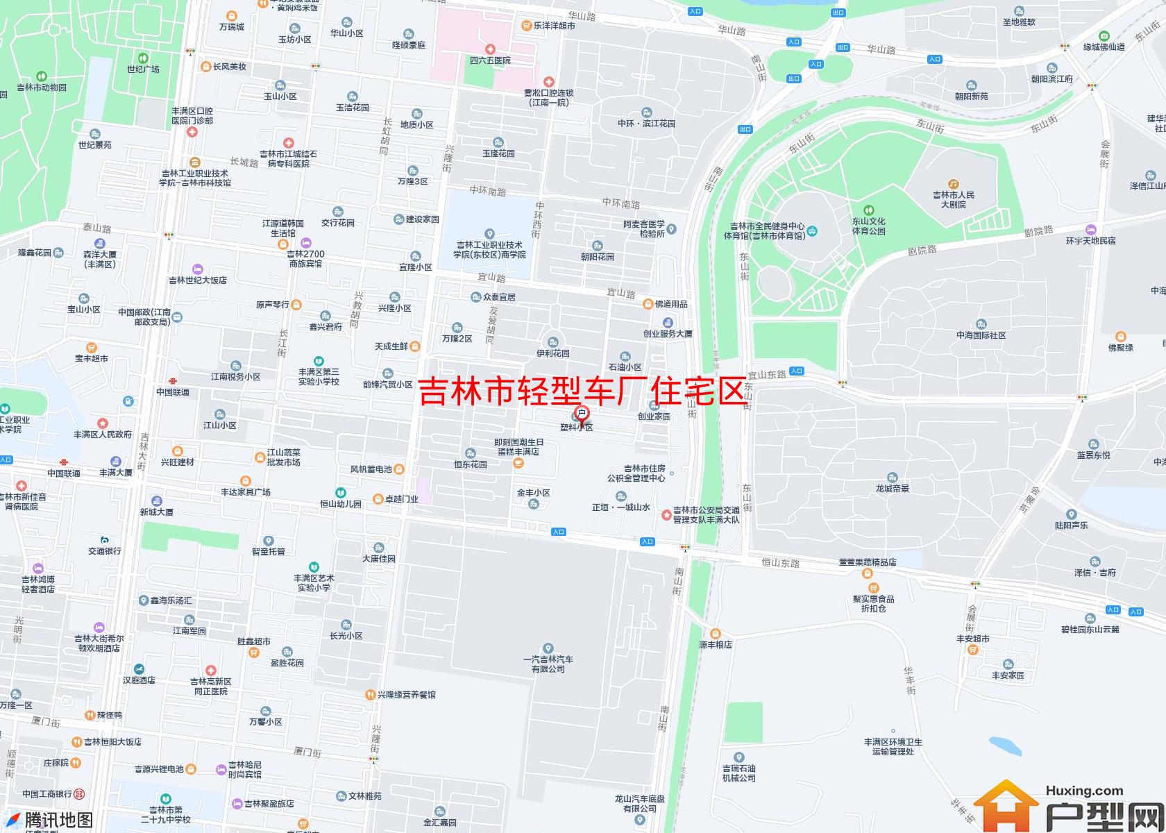 轻型车厂住宅区小区 - 户型网