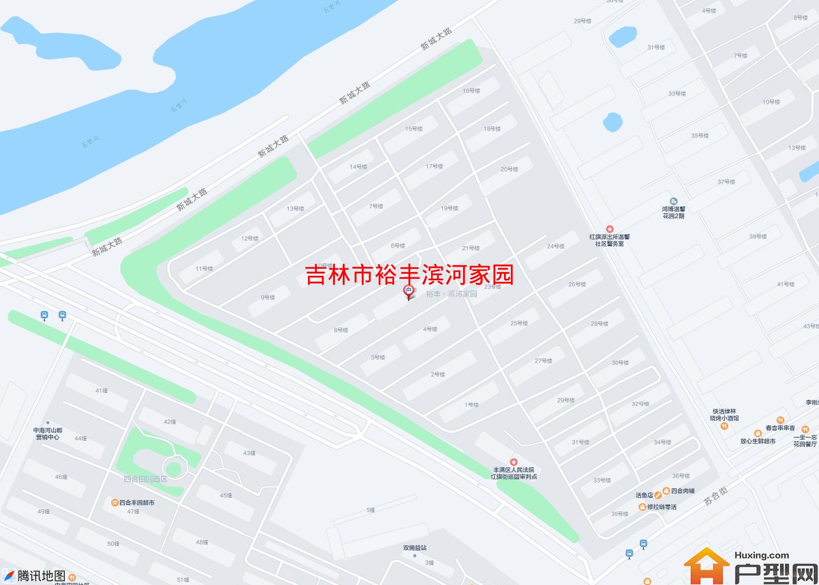 裕丰滨河家园小区 - 户型网