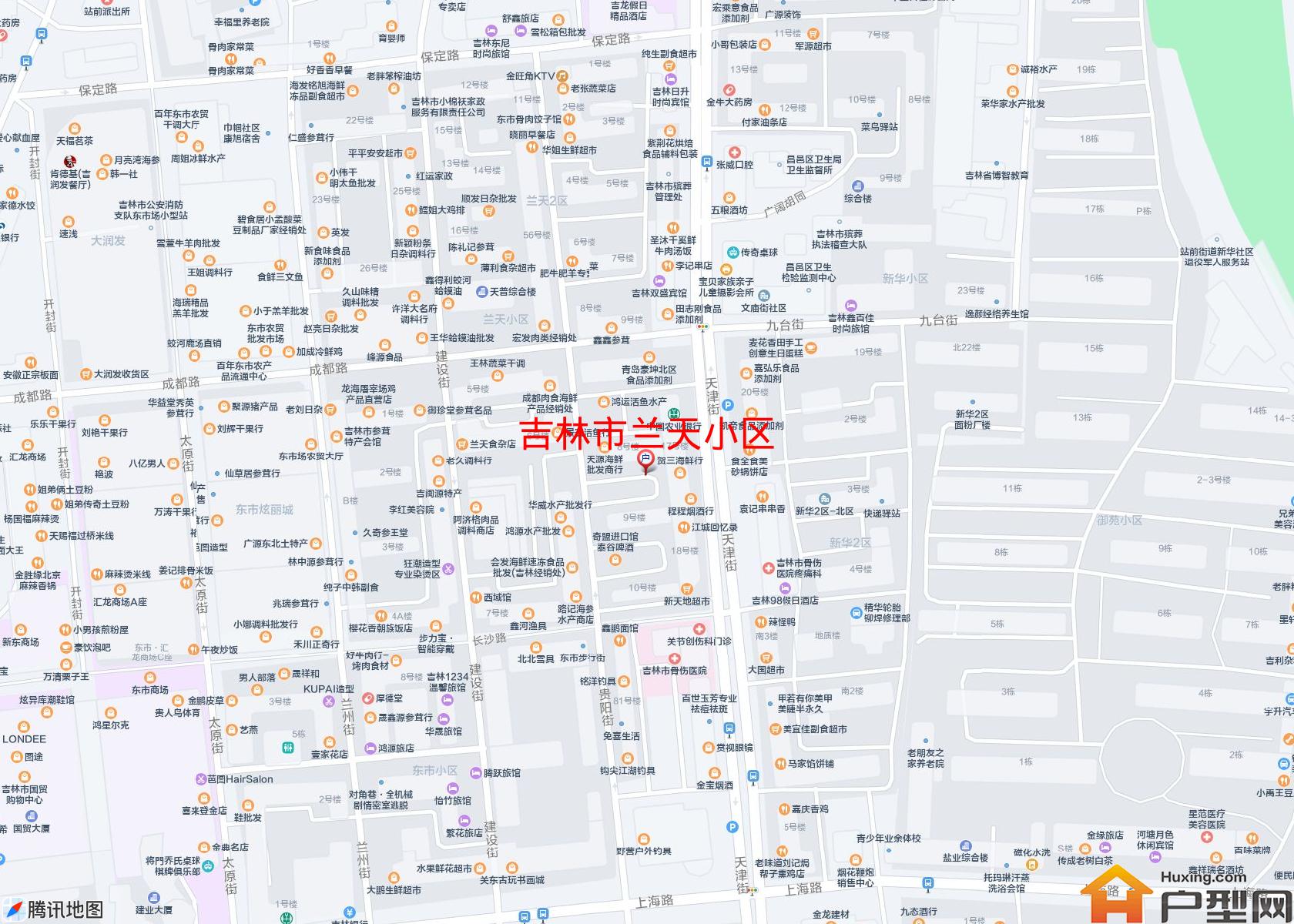 兰天小区小区 - 户型网