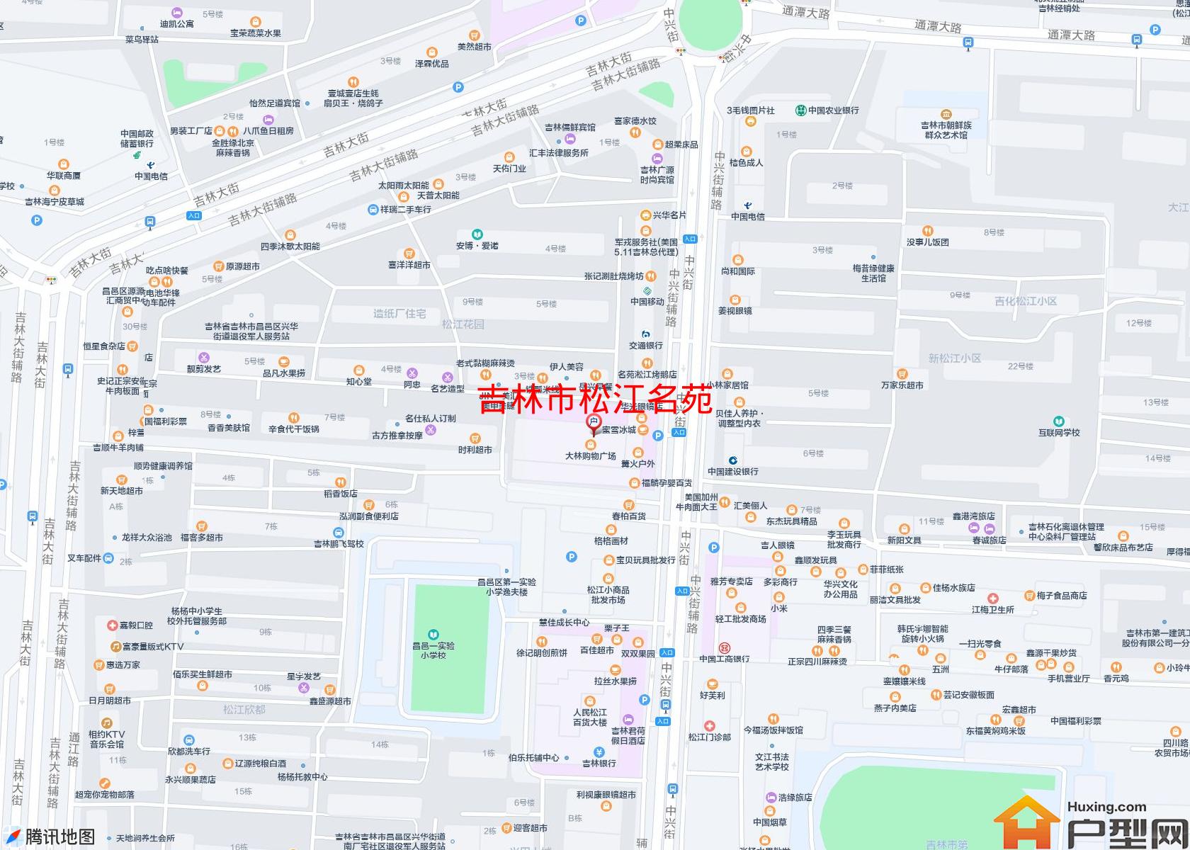 松江名苑小区 - 户型网