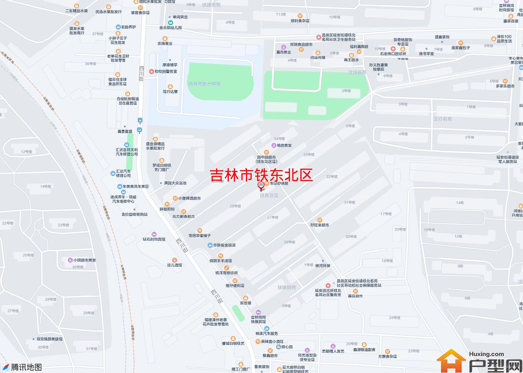 铁东北区小区 - 户型网