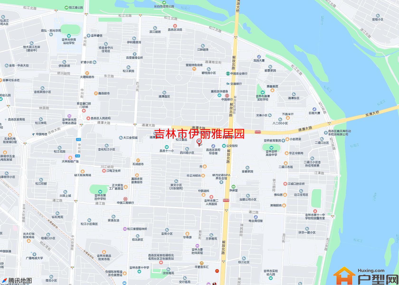 伊丽雅居园小区 - 户型网