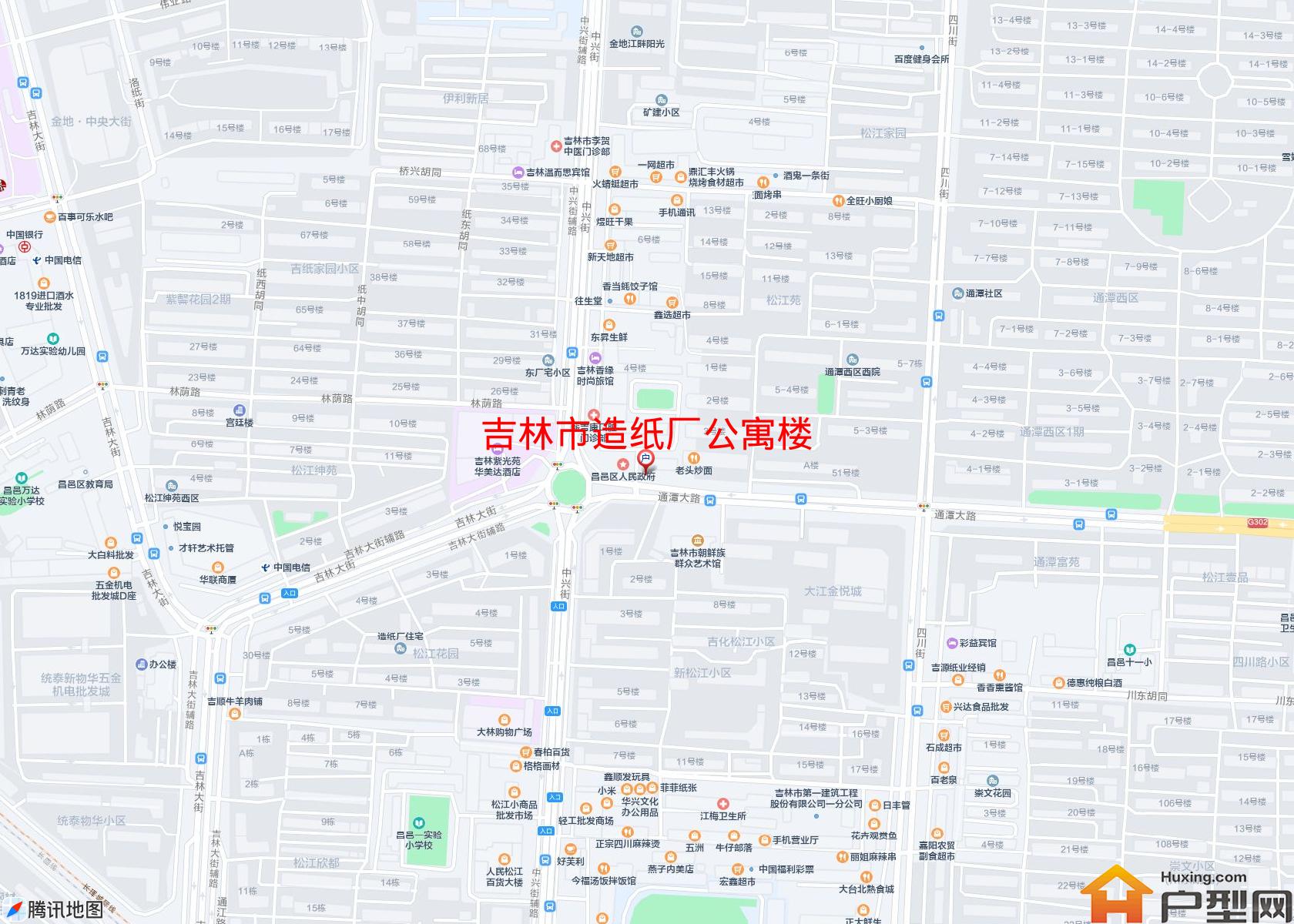 造纸厂公寓楼小区 - 户型网