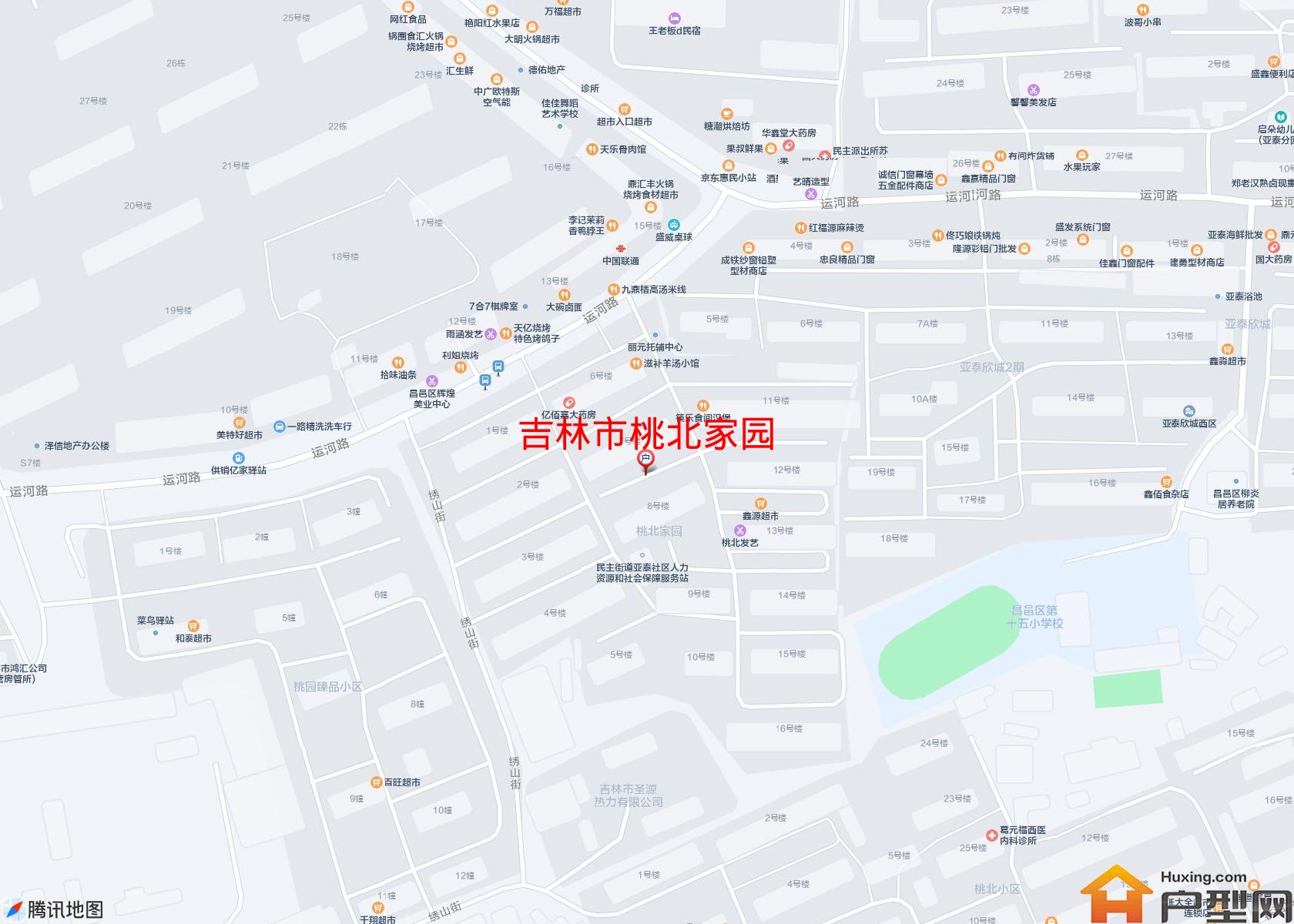 桃北家园小区 - 户型网