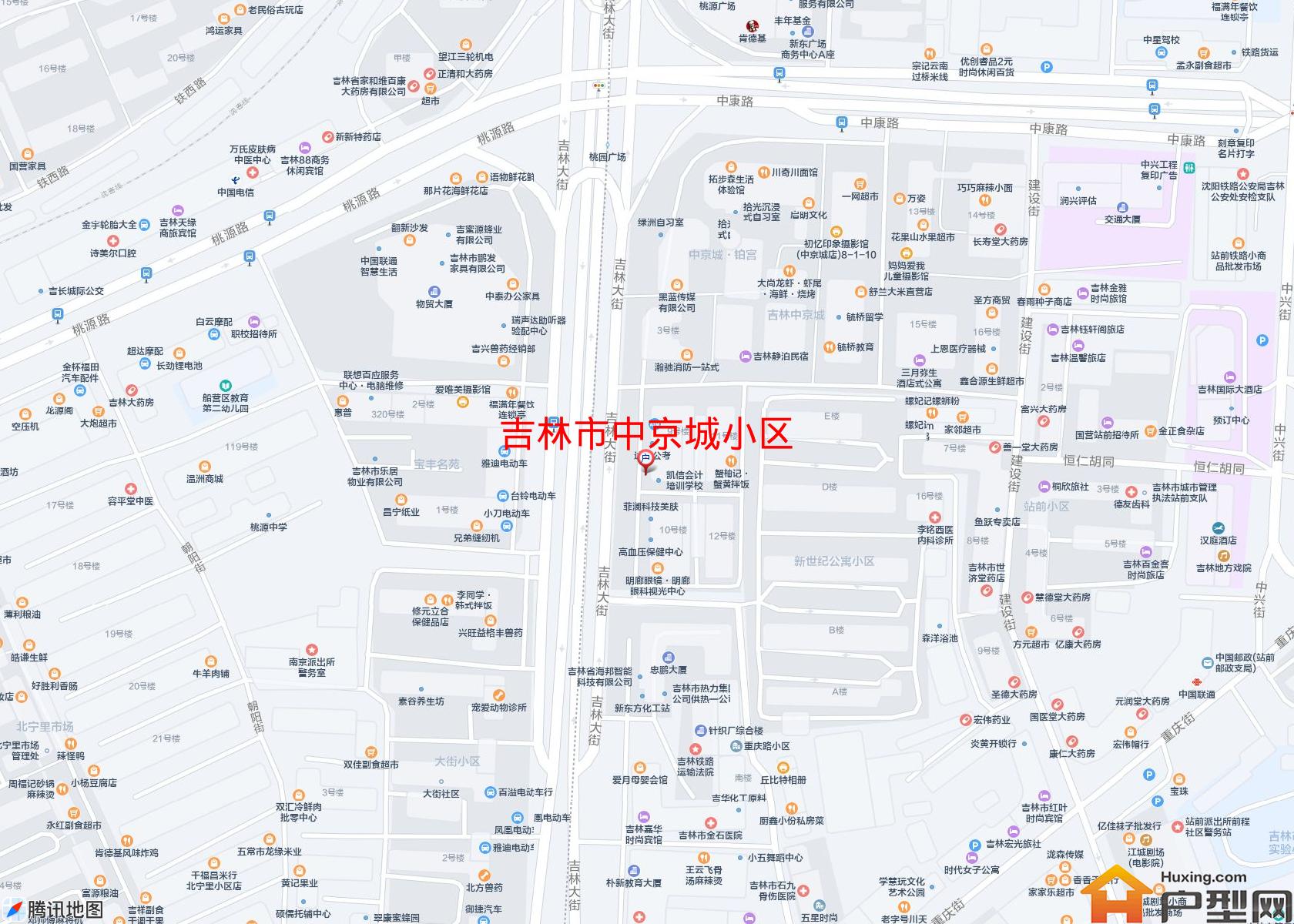 中京城小区小区 - 户型网
