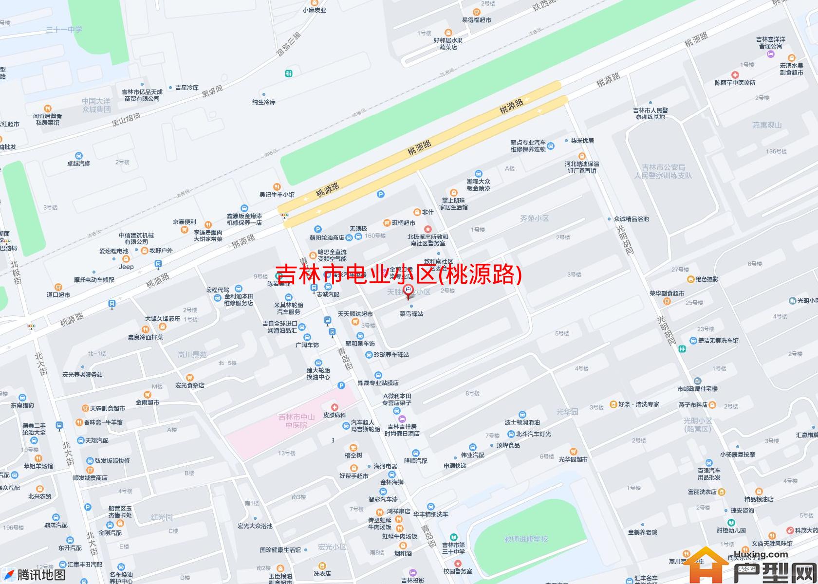 电业小区(桃源路)小区 - 户型网