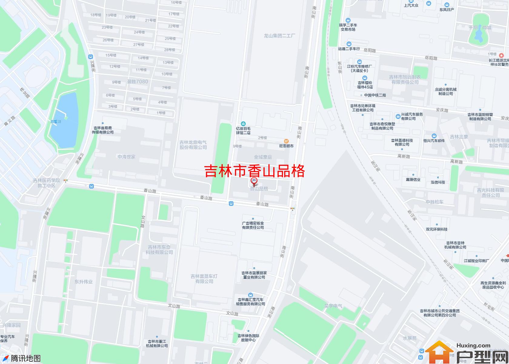 香山品格小区 - 户型网