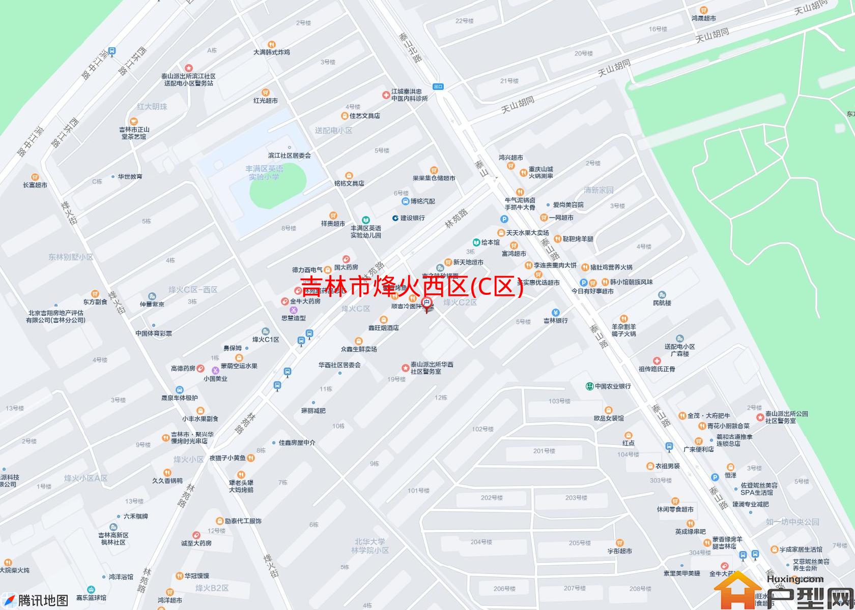 烽火西区(C区)小区 - 户型网