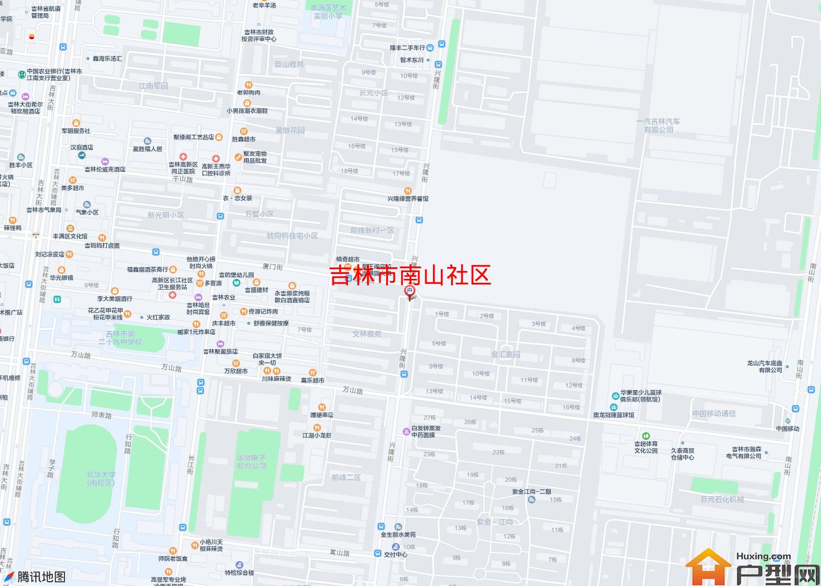 南山社区小区 - 户型网