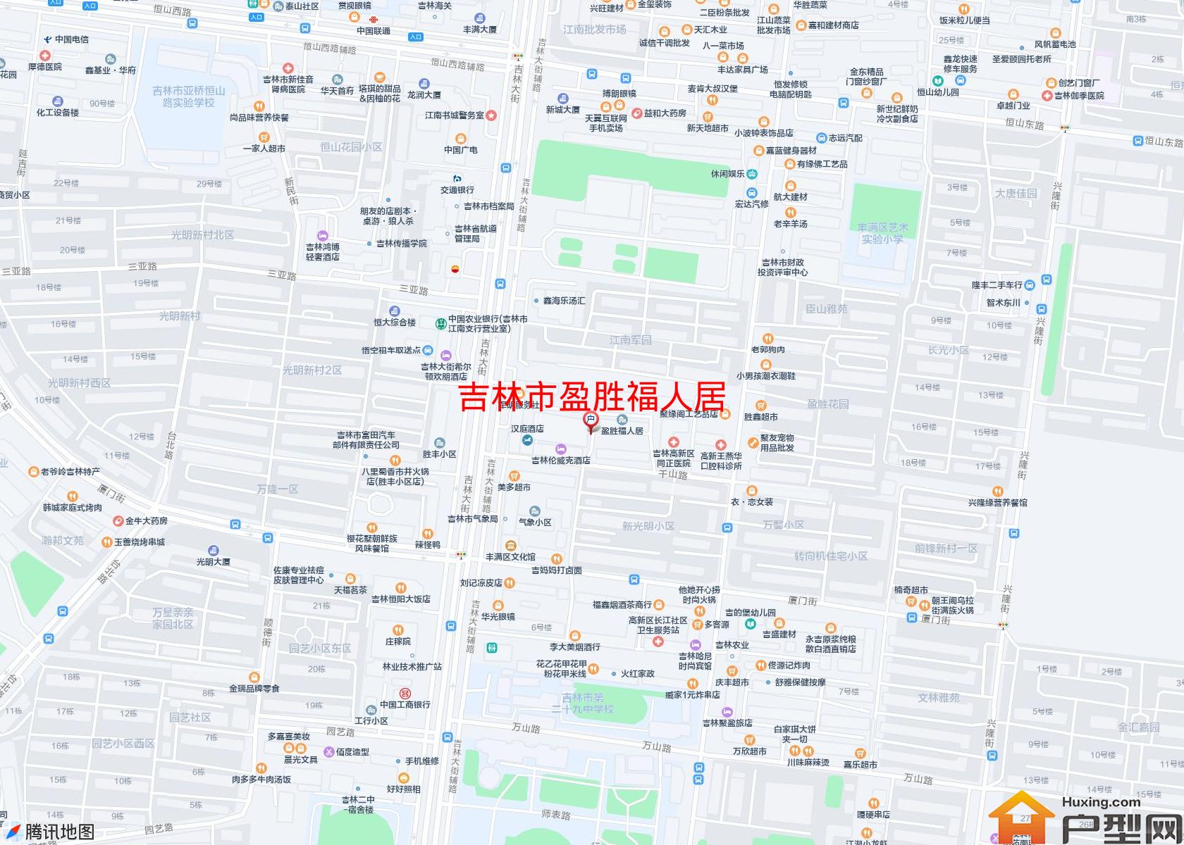 盈胜福人居小区 - 户型网
