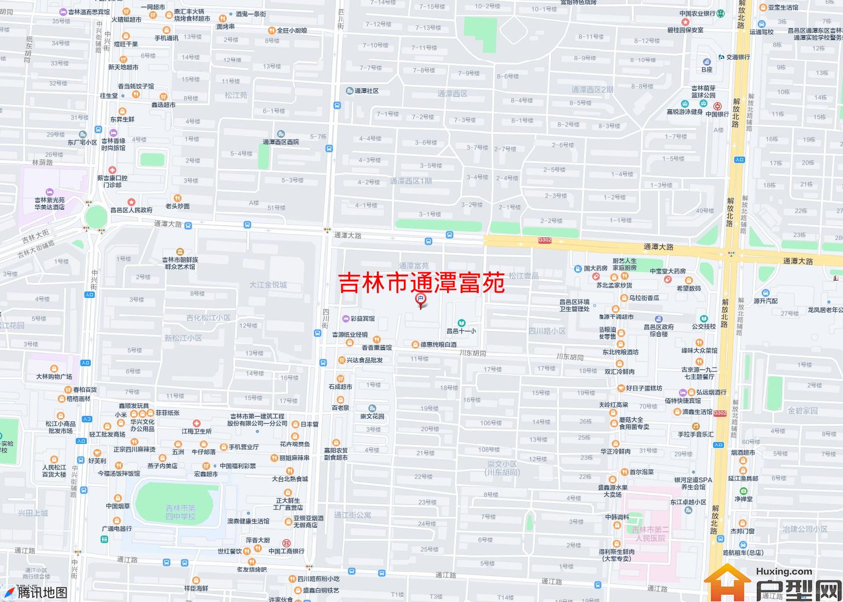 通潭富苑小区 - 户型网