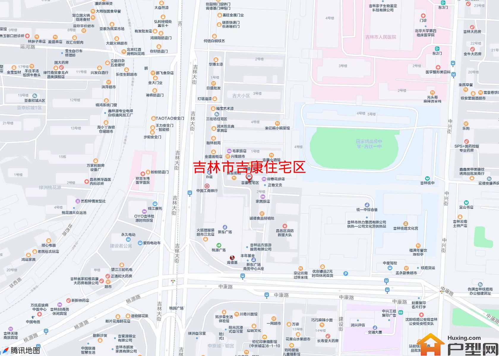 吉康住宅区小区 - 户型网