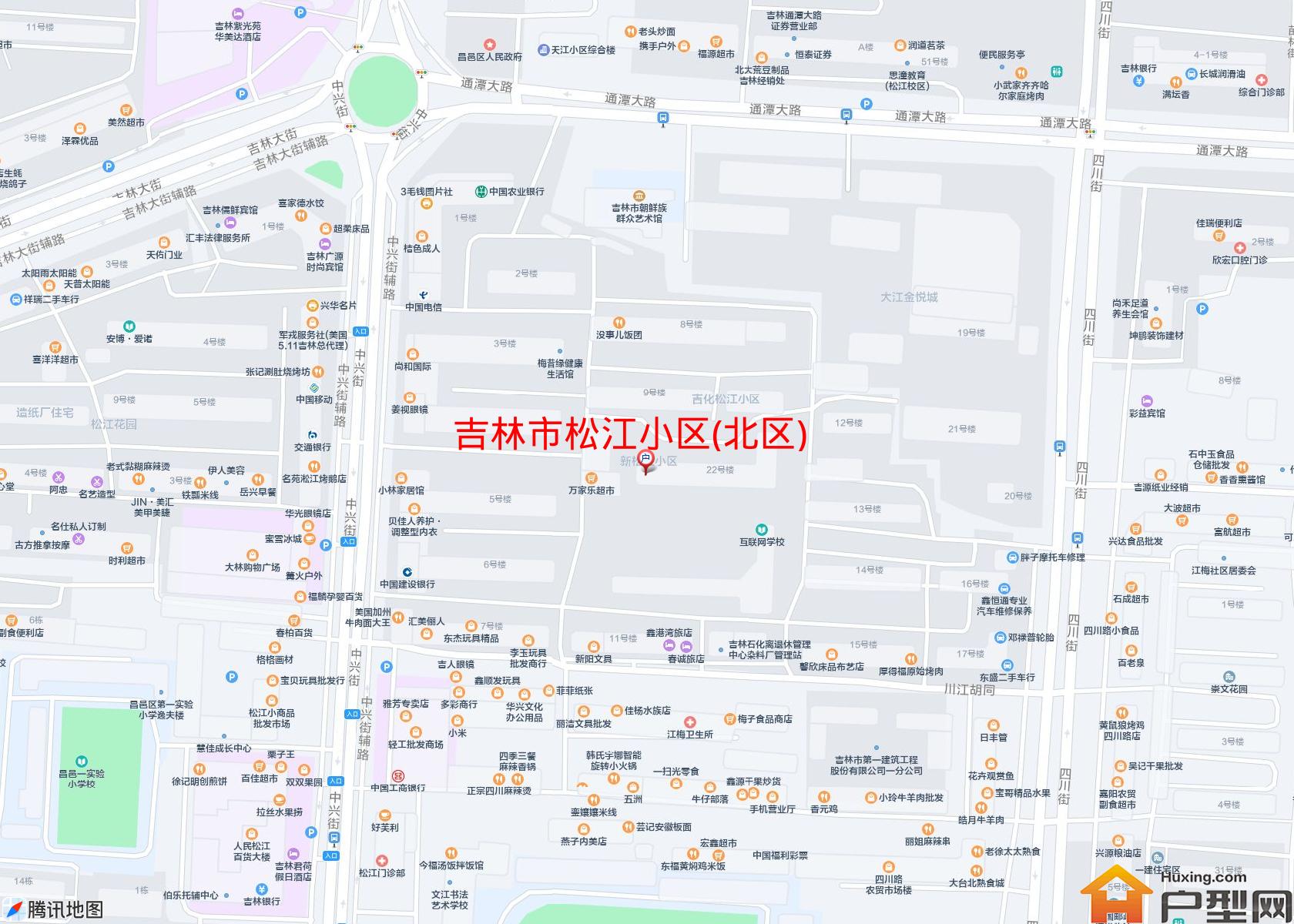 松江小区(北区)小区 - 户型网