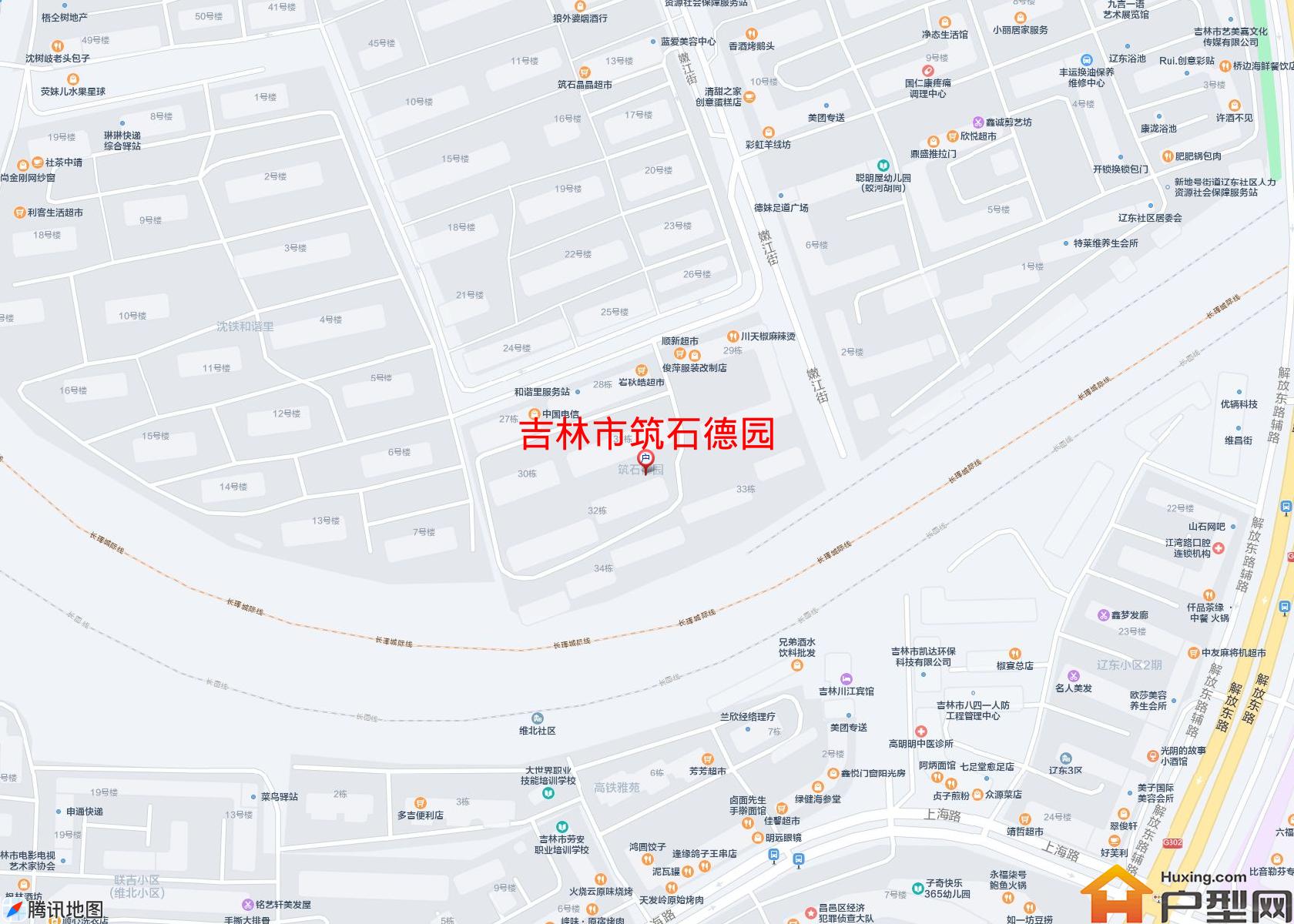 筑石德园小区 - 户型网