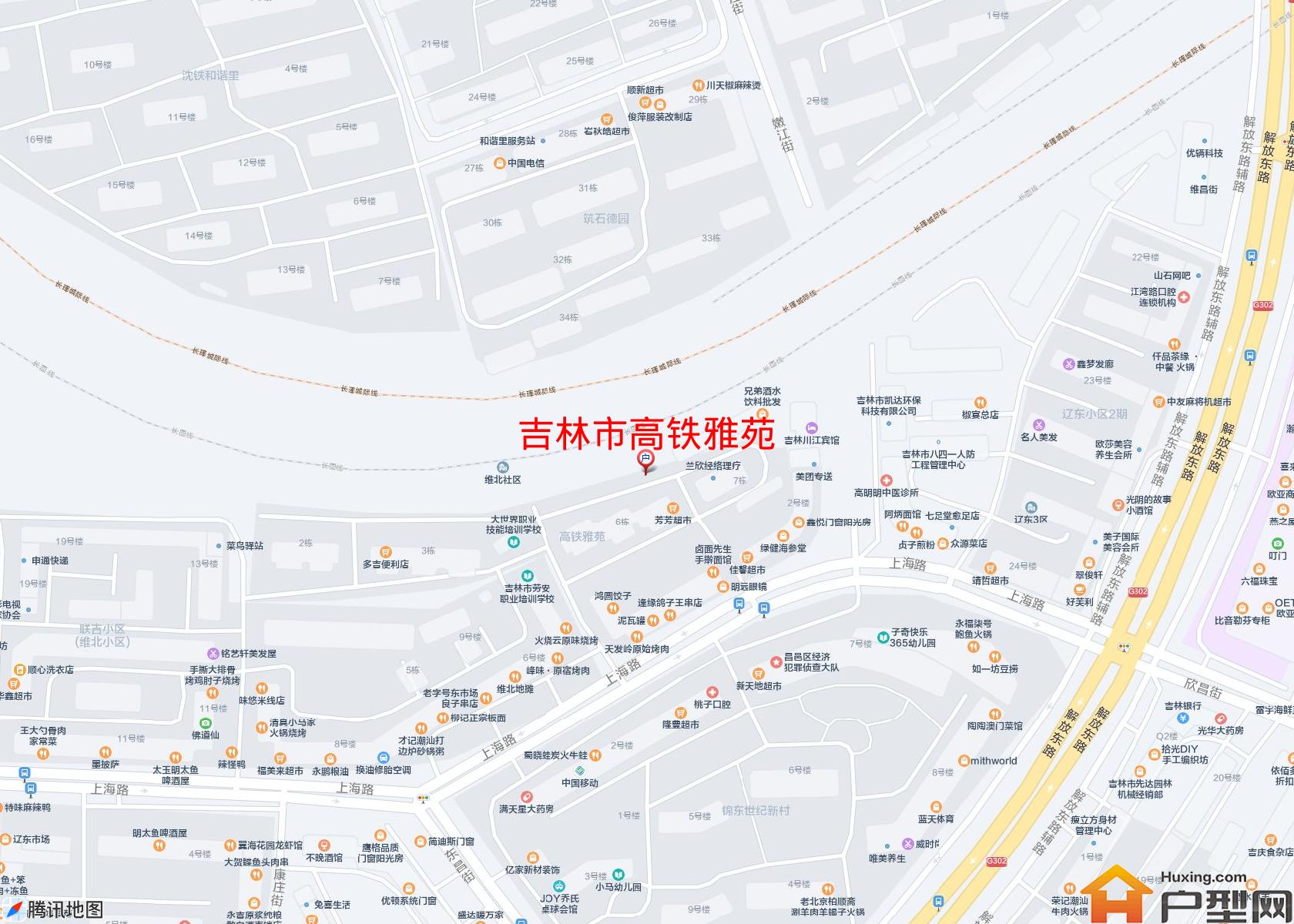 高铁雅苑小区 - 户型网