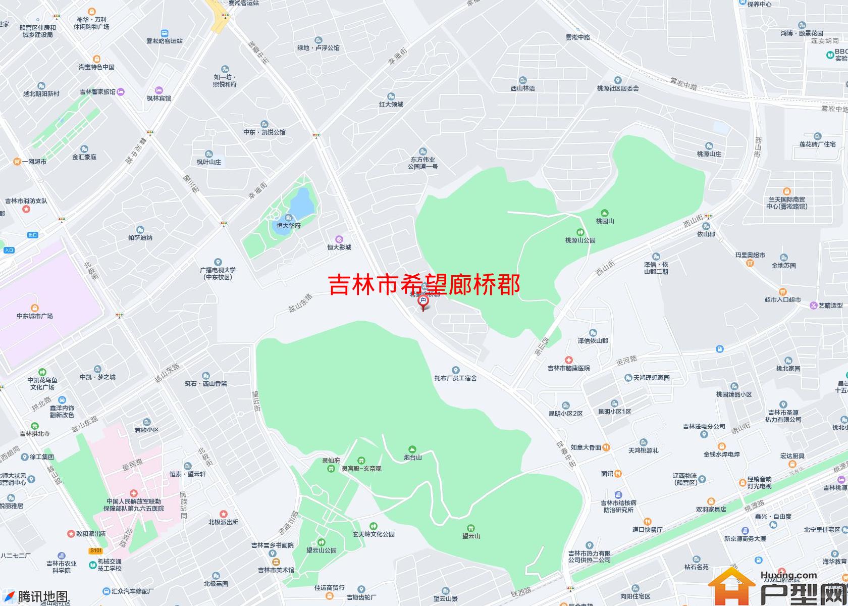 希望廊桥郡小区 - 户型网
