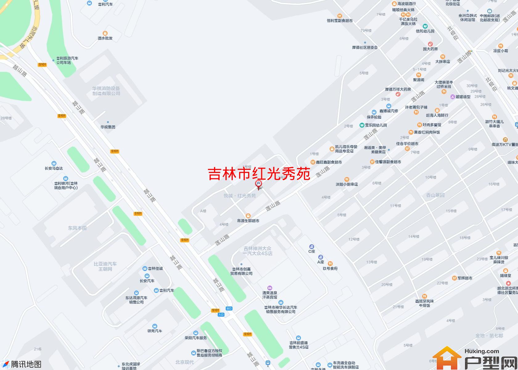 红光秀苑小区 - 户型网