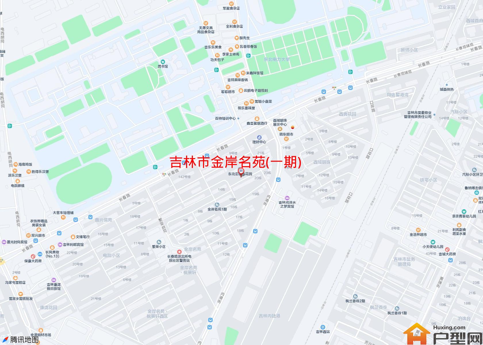 金岸名苑(一期)小区 - 户型网