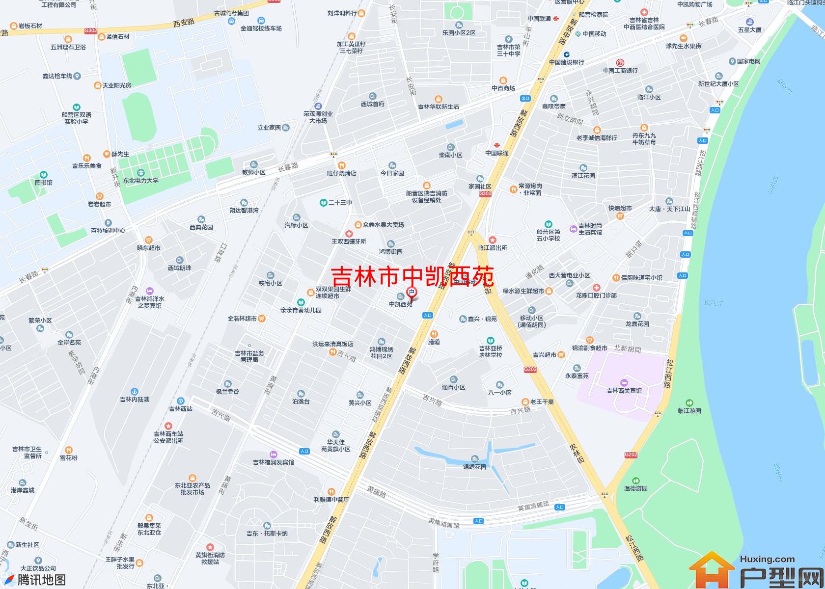中凯西苑小区 - 户型网