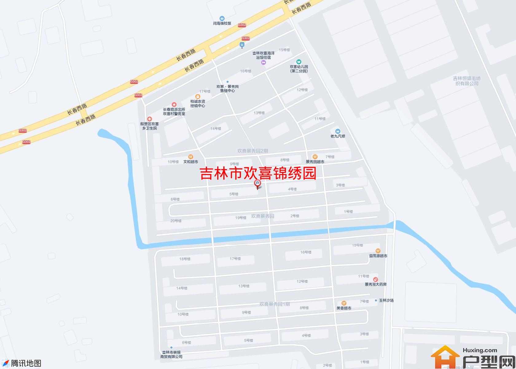 欢喜锦绣园小区 - 户型网