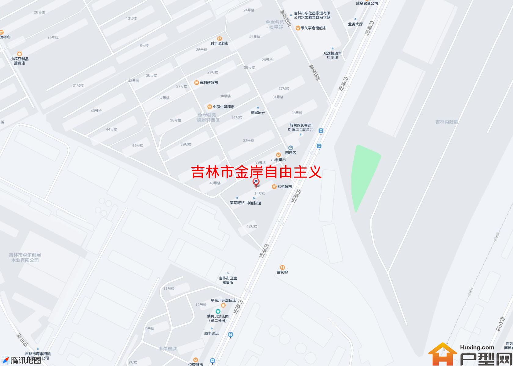金岸自由主义小区 - 户型网