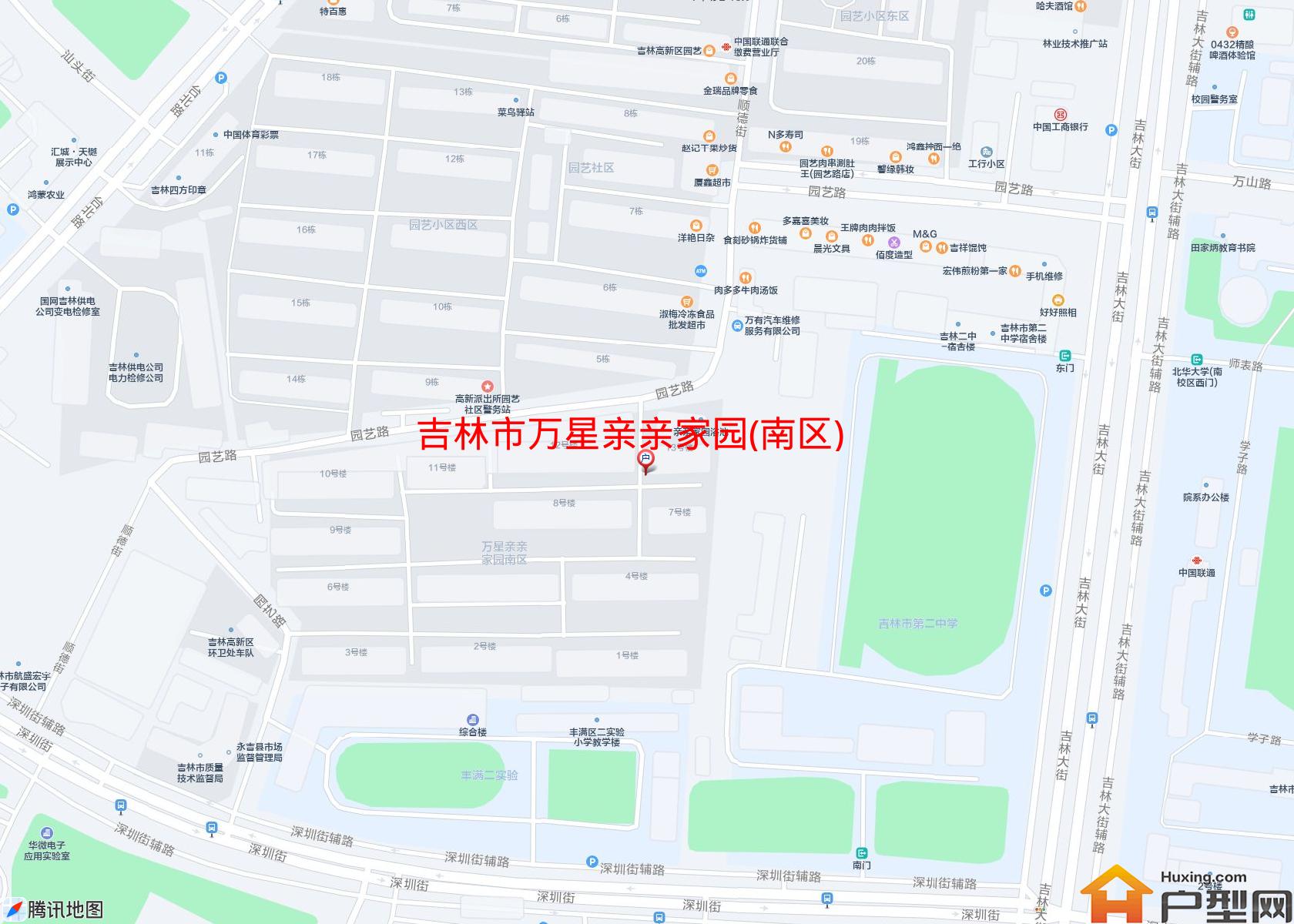 万星亲亲家园(南区)小区 - 户型网