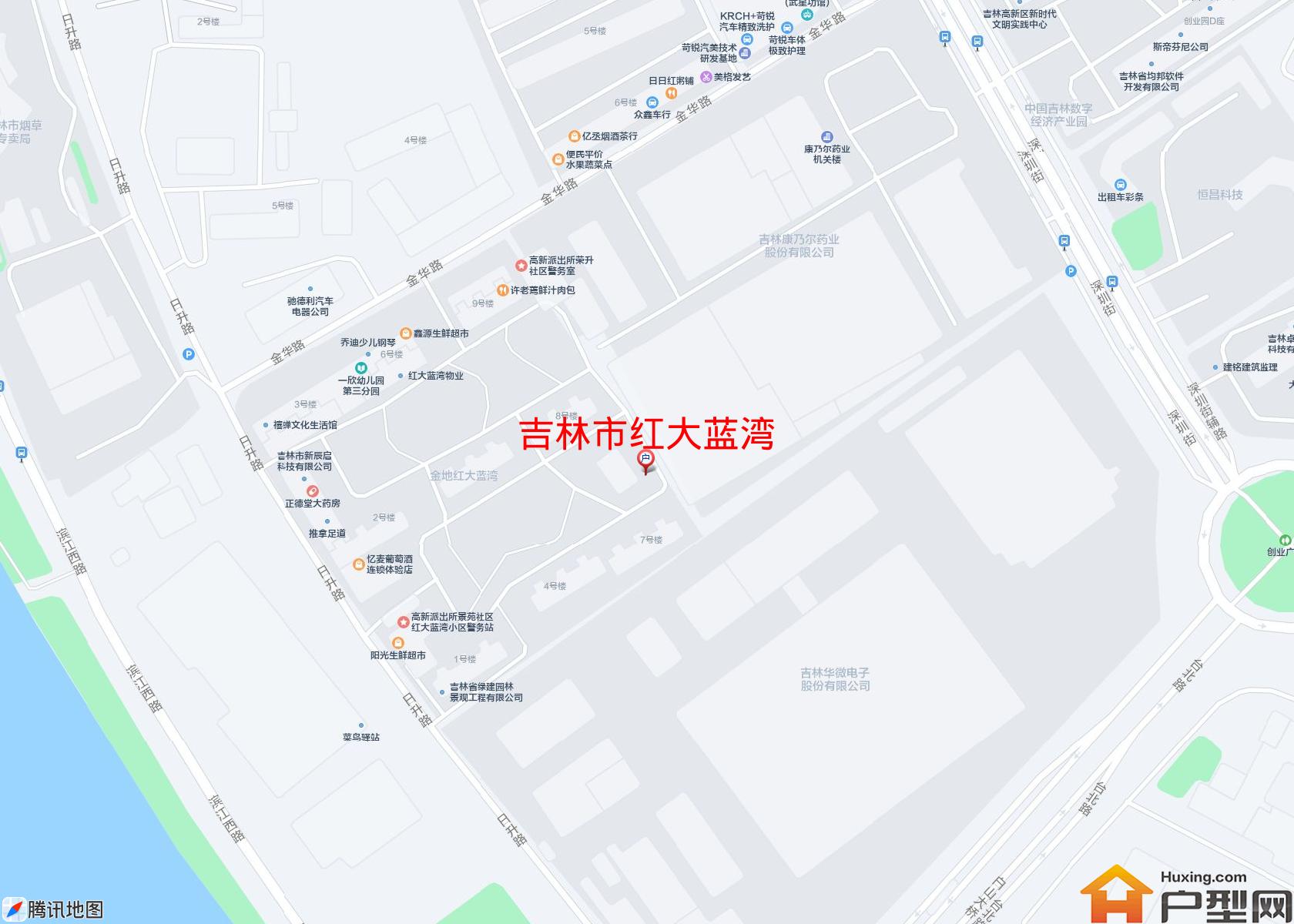 红大蓝湾小区 - 户型网