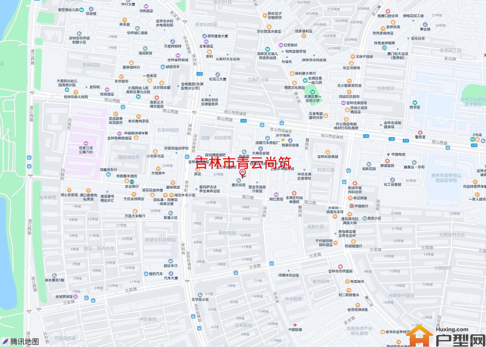 青云尚筑小区 - 户型网
