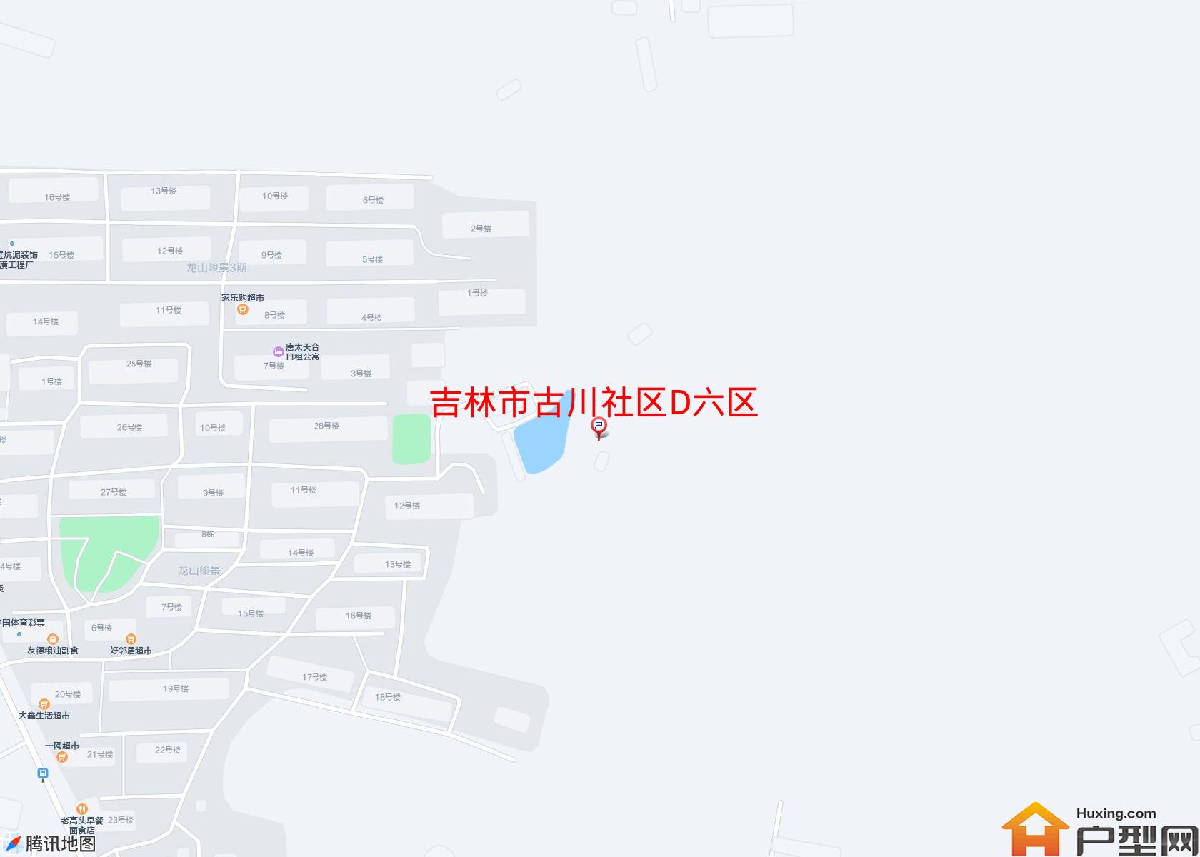 古川社区D六区小区 - 户型网