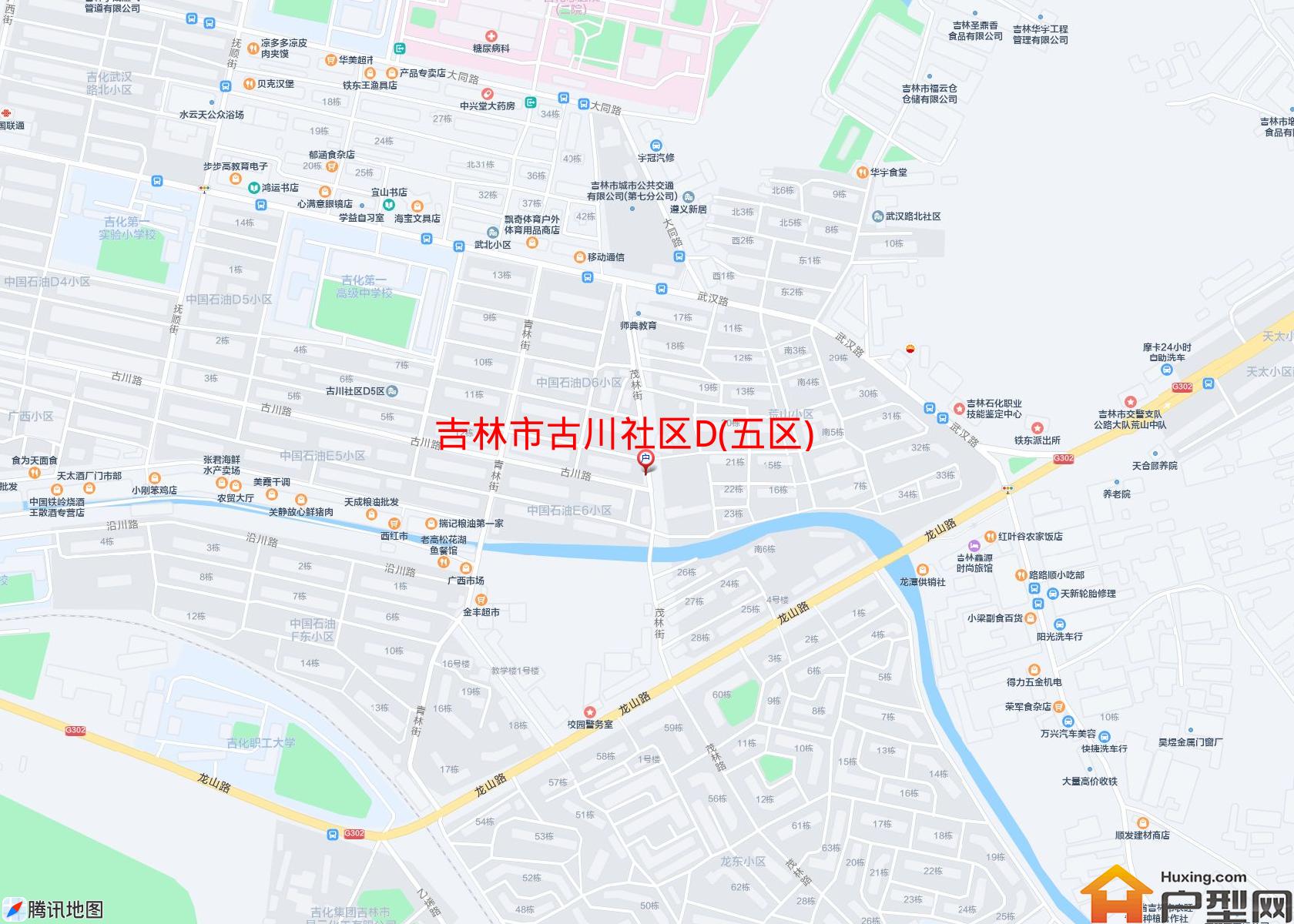 古川社区D(五区)小区 - 户型网