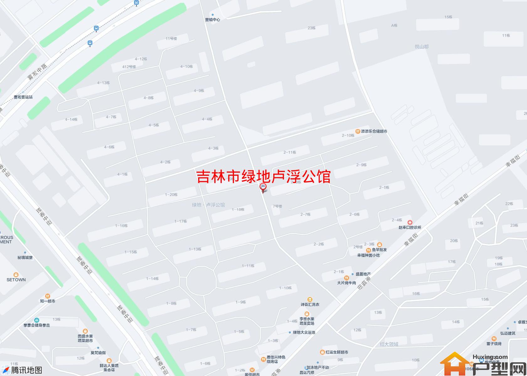 绿地卢浮公馆小区 - 户型网