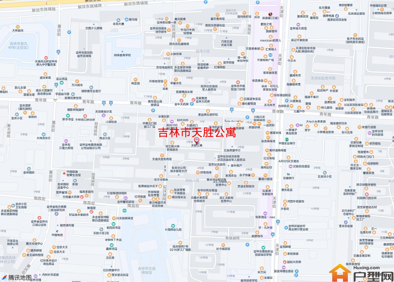 天胜公寓小区 - 户型网