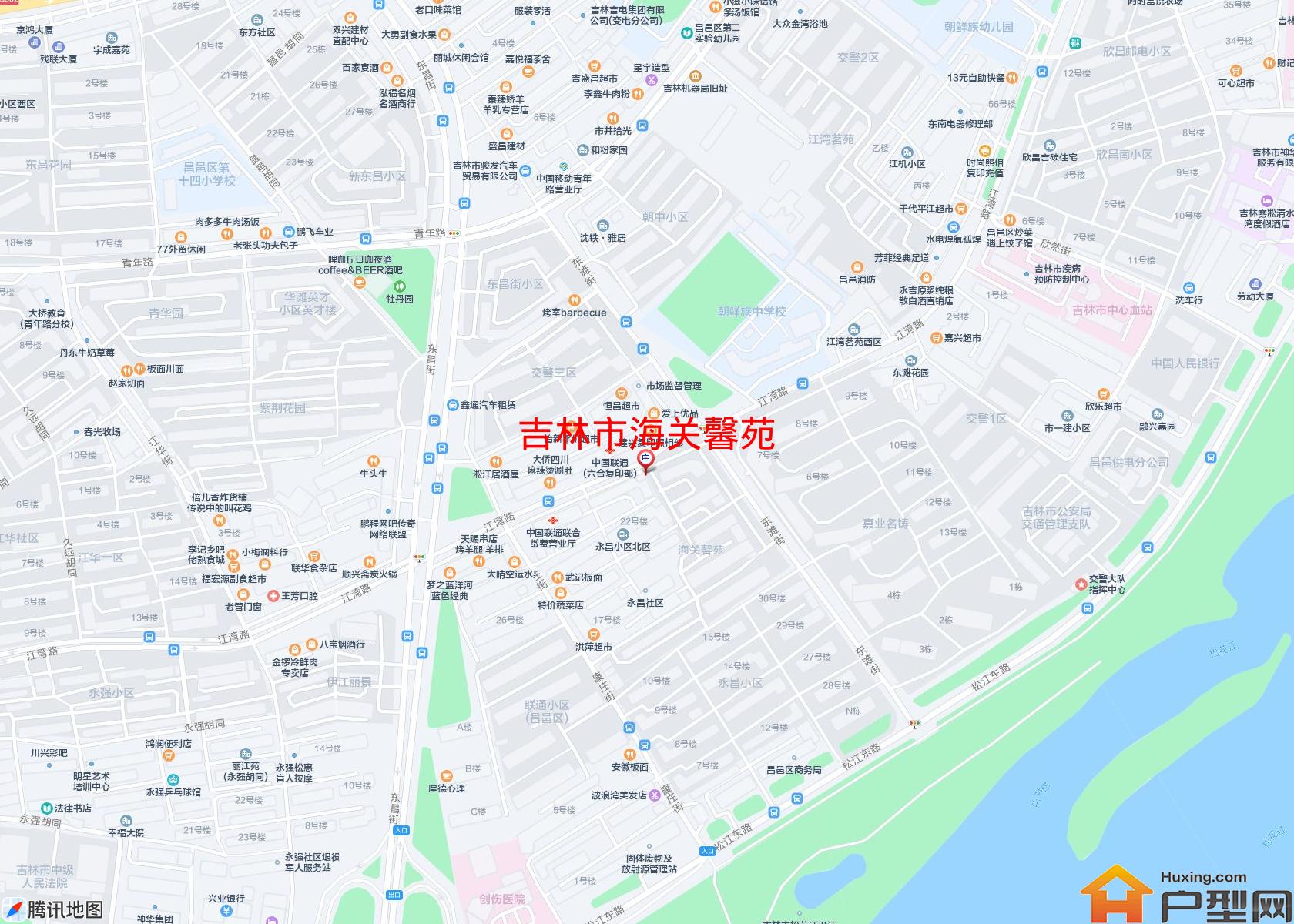 海关馨苑小区 - 户型网