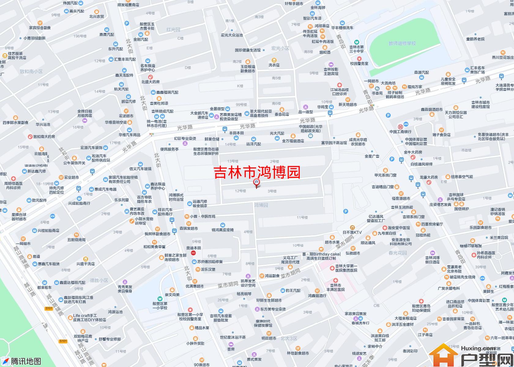 鸿博园小区 - 户型网