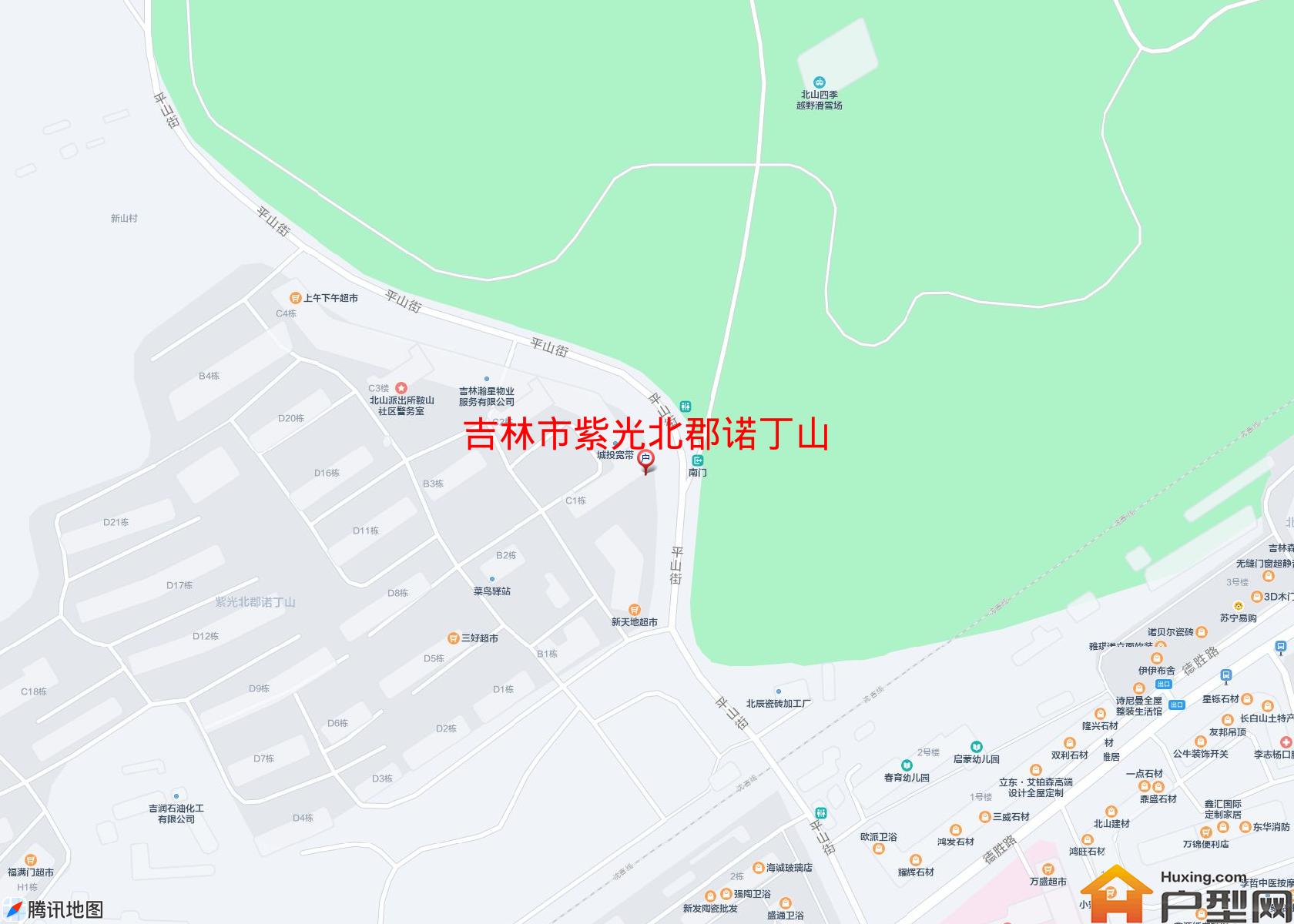 紫光北郡诺丁山小区 - 户型网
